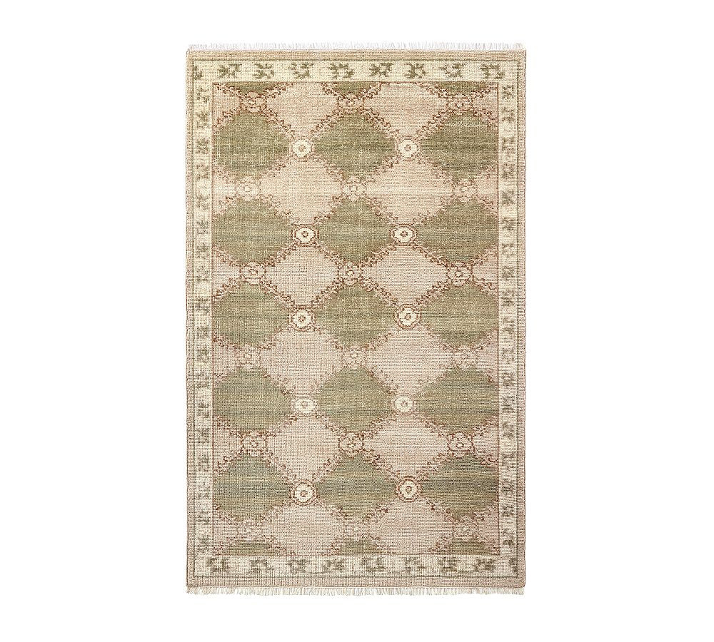 Montclair Hand-Knotted Wool Rug | Pottery Barn (US)
