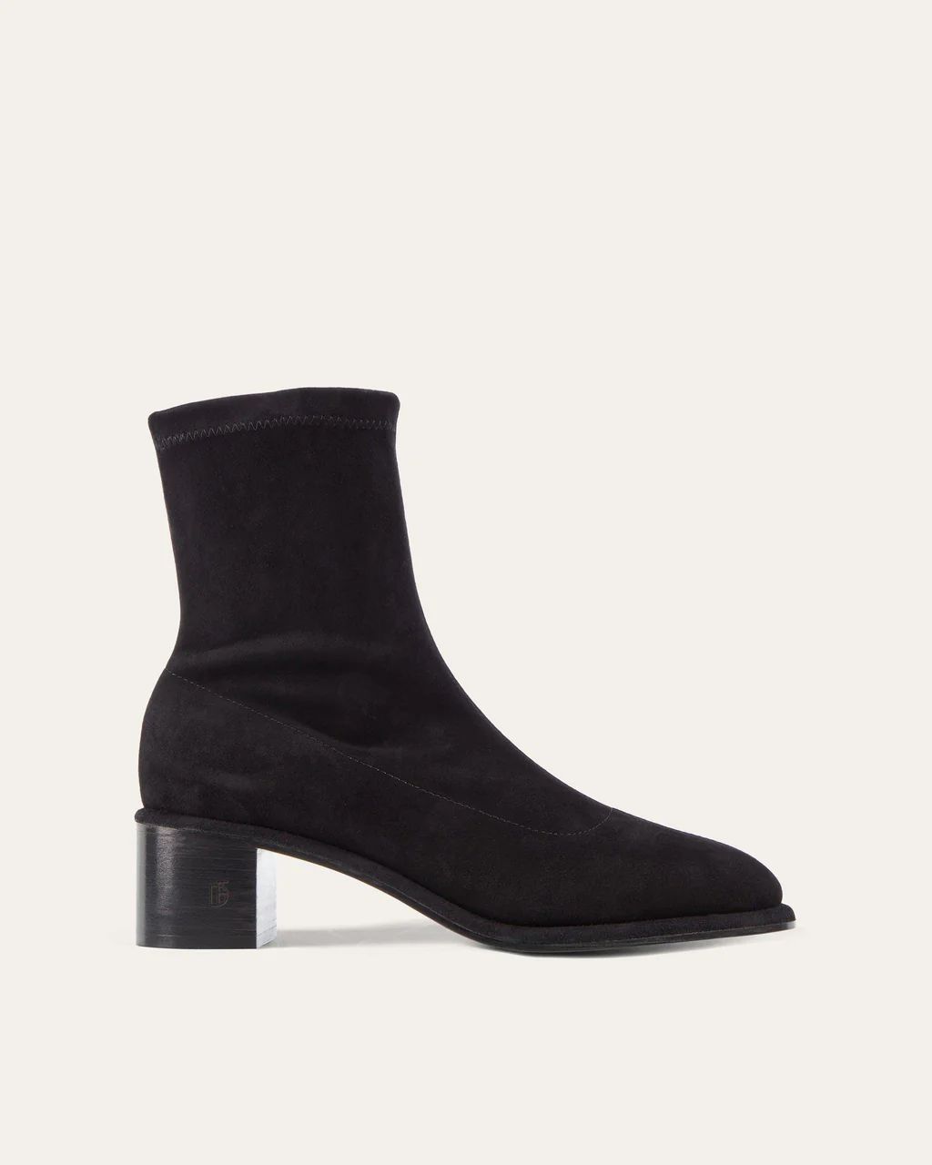 Iris Boot, Black Suede | Dear Frances