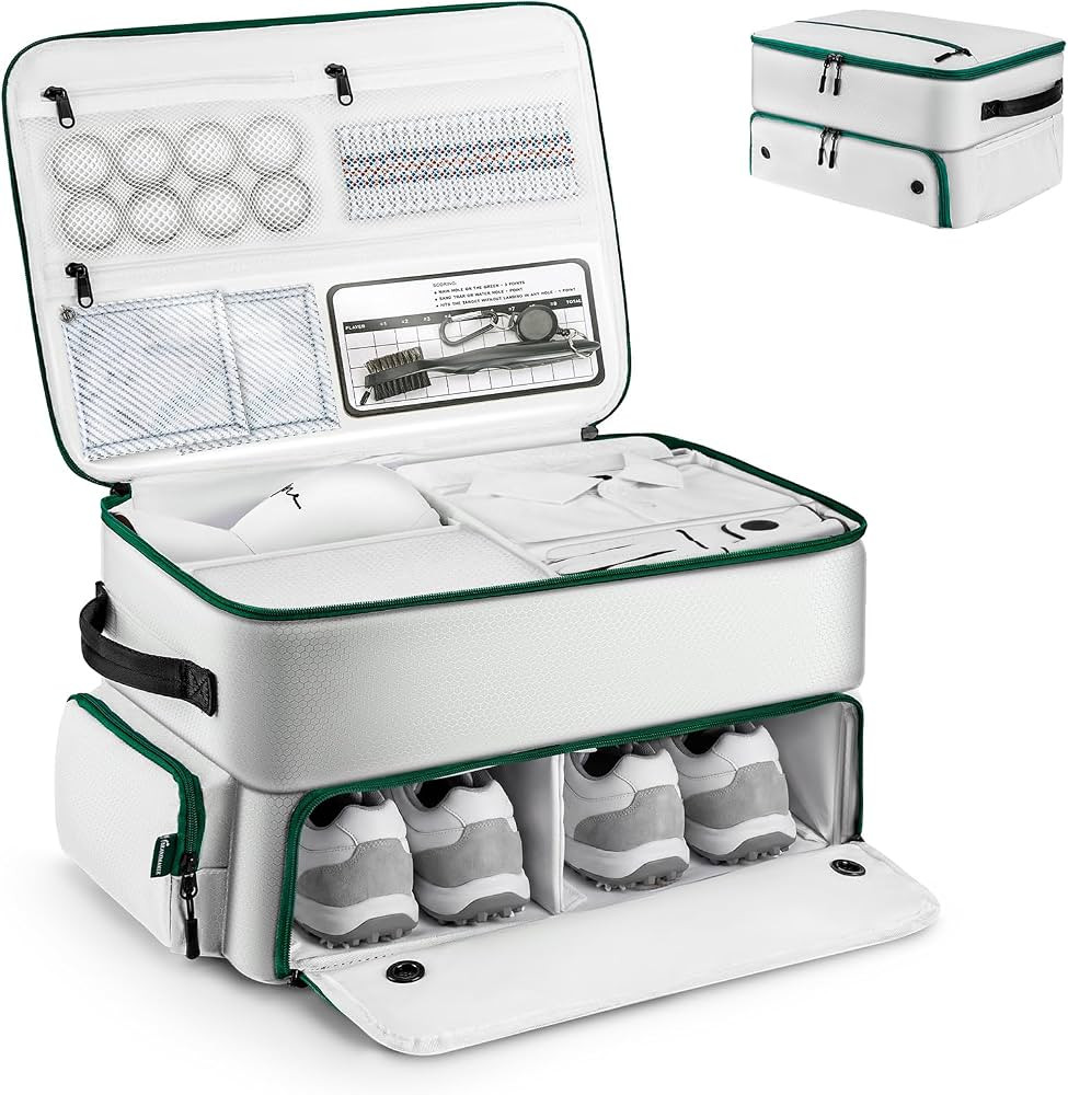 BRANTMAKER Golf Trunk Organizer, Golf Accessories for Men/Women to Storage Stuff and Gear, Cool G... | Amazon (US)