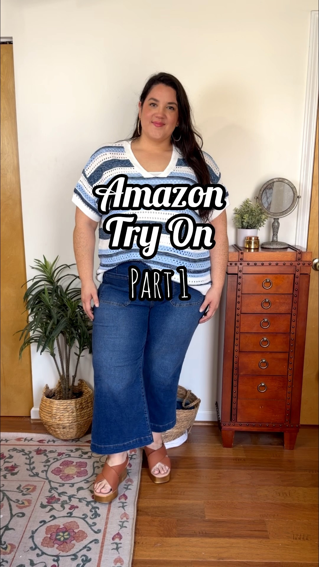 #gifted. Trying on my most recent Amazon order! 
Jeans - 4x (could have done the 3x)
Top 1 - 4x 
Top 2 - 4x 
Top 3 - 4x 

#LTKSaleAlert #LTKTall #LTKPlusSize