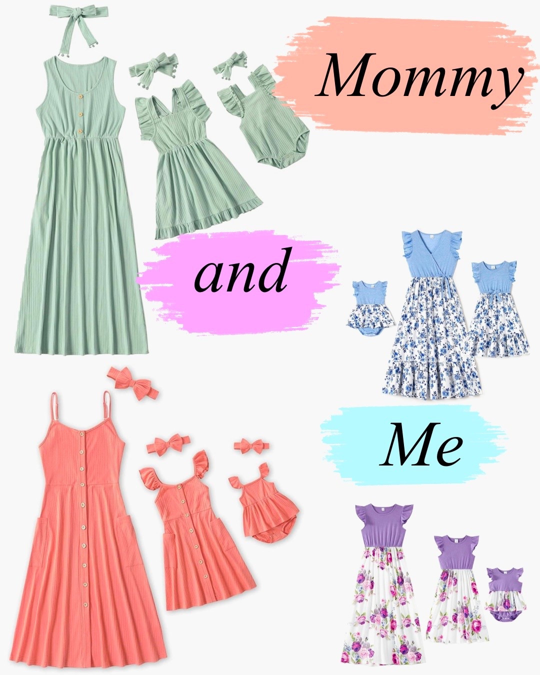 Mommy and me outfits. Perfect for Mother’s Day…and all the days. Women’s, girls, toddler, and baby sizes  

#LTKMothersDay #LTKKids #LTKmomlife