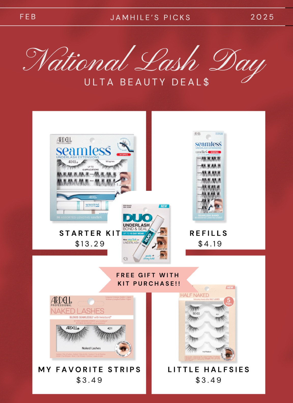 Lash Day Deals 🖤

#LTKBeauty #LTKSaleAlert