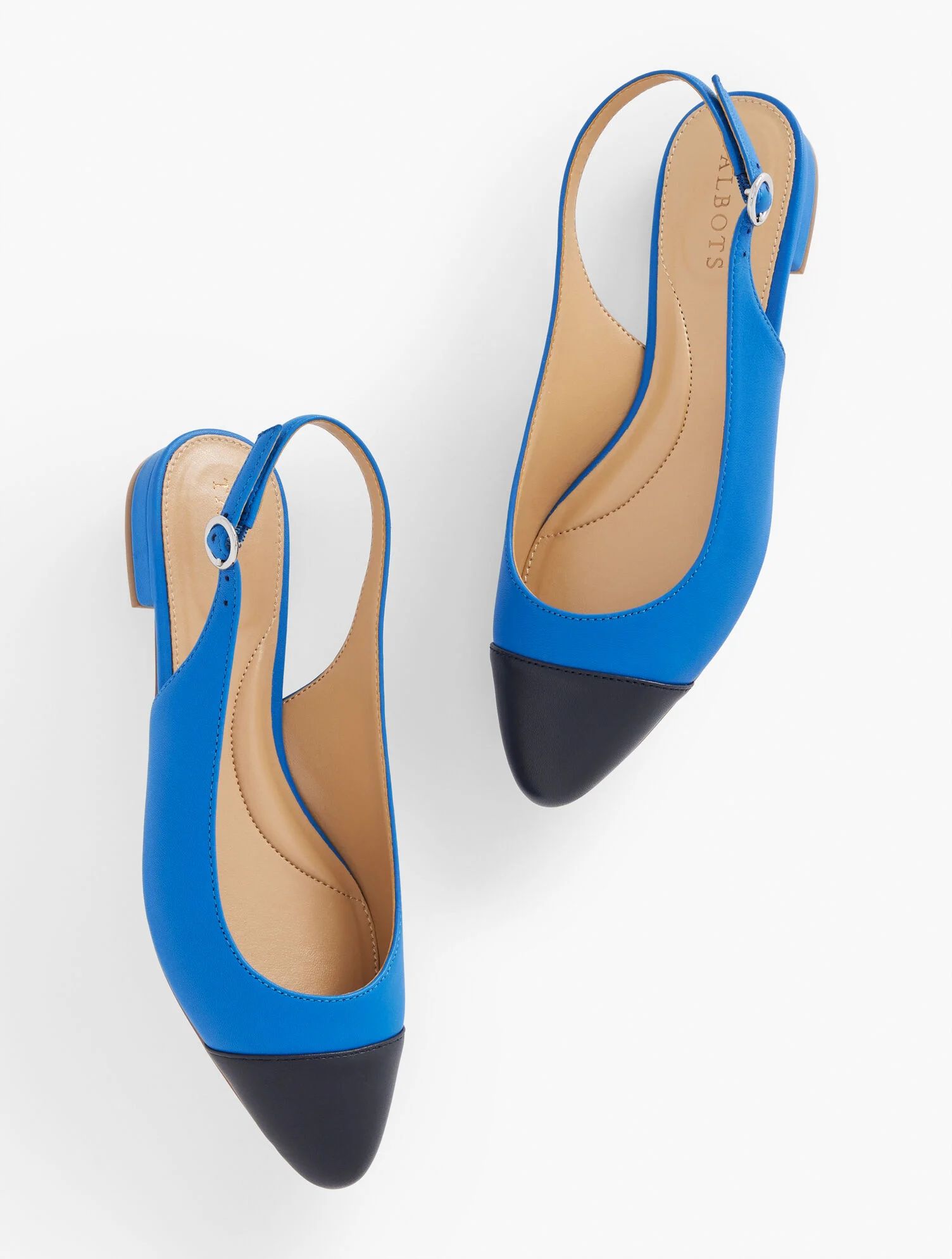 Edison Nappa Slingback Flats | Talbots