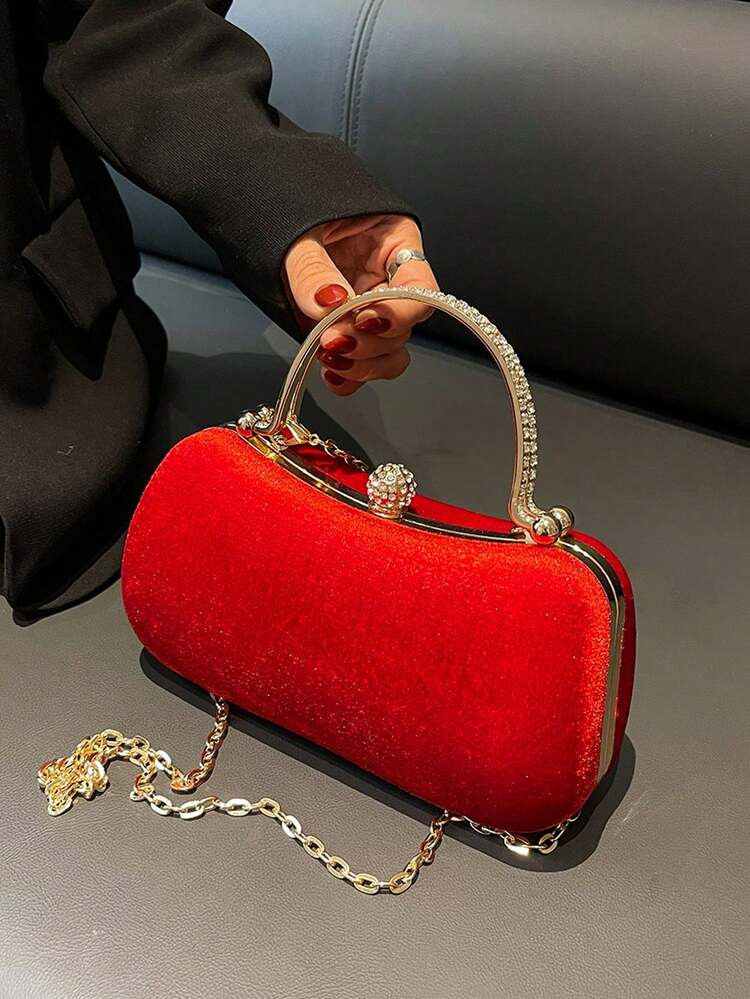 Glitter Glamorous bling bag  | SHEIN