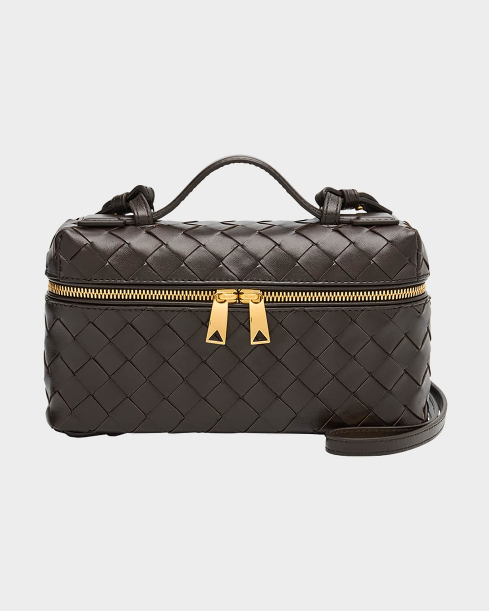 Bottega Veneta Bang Bang Vanity Intrecciato Leather Crossbody Bag | Neiman Marcus