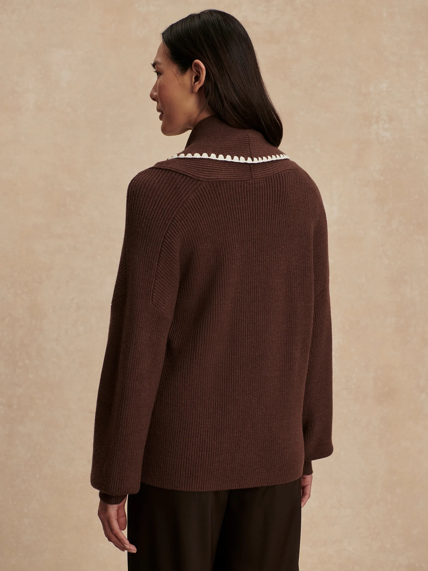 Totley Shawl Collar Knit | Varley US | Varley US