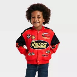 Toddler Boys' Disney Cars Lightning McQueen Jacket - Red | Target
