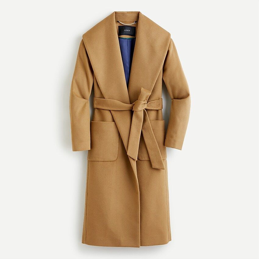 Wrap coat in Italian wool-cashmere | J.Crew US