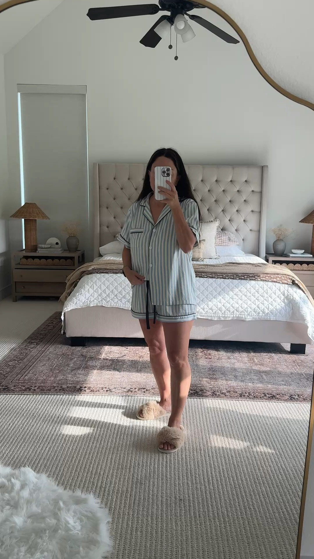 These are hands down my most worn pajamas. The lightweight fabric is soft, breathable, and comfortable enough to sleep in year-round. I love the classic striped design, relaxed fit, and how well they hold up wash after wash. If you’re looking for an affordable pajama set that feels cute, comfortable, and doesn’t cling while you sleep, this Amazon favorite is one I continue to reach for again and again.

Follow me on LTK for daily fashion, home decor, beauty, and Amazon finds.

#LTKootd #LTKvlog #LTKPetite