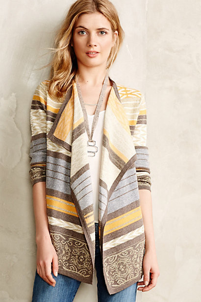 Polipattern Cardigan | Anthropologie (US)