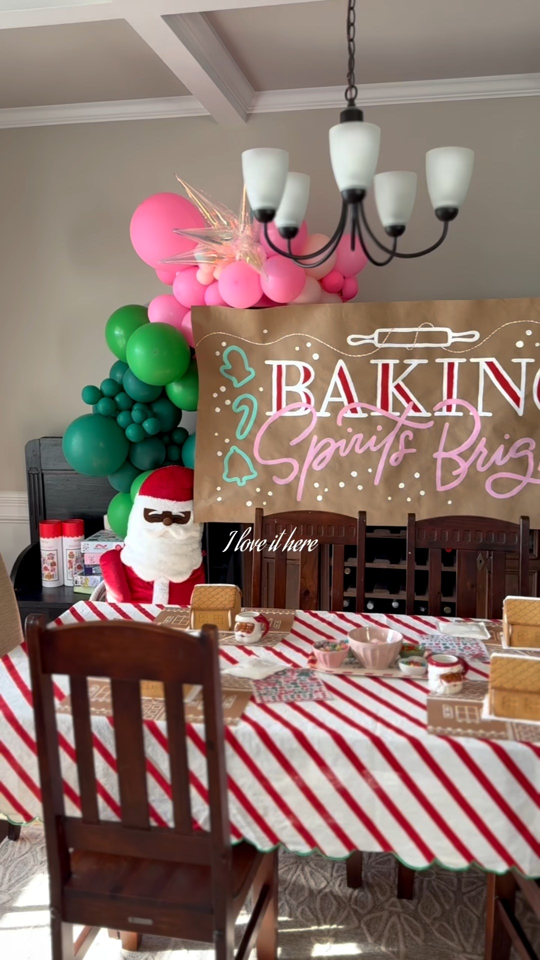 Baking Spirits Bright with our annual Christmas gingerbread house decorating with the kids 

#LTKmomlife #LTKHoliday #LTKfoodie