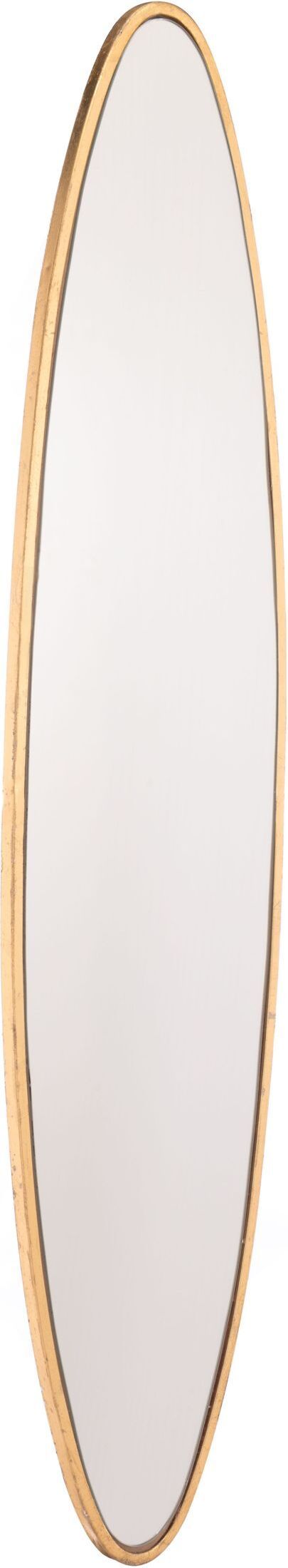 Oval Gold Mirror | 1stopbedrooms