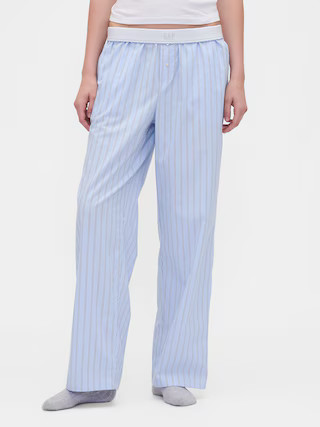 Poplin PJ Pants | Gap (US)