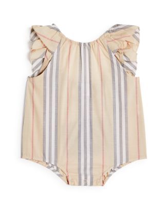 Girls' Ruffled Icon Stripe Bodysuit - Baby | Bloomingdale's (US)