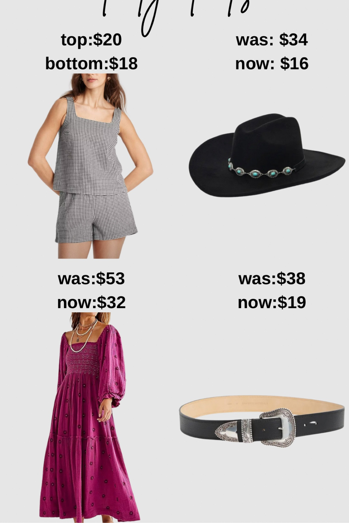 Western wear
Spring break outfit 