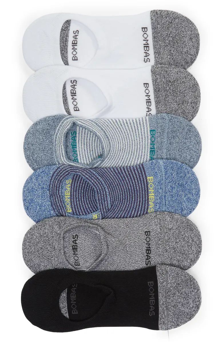 Assorted 6-Pack Cushion No-Show Socks | Nordstrom | Nordstrom