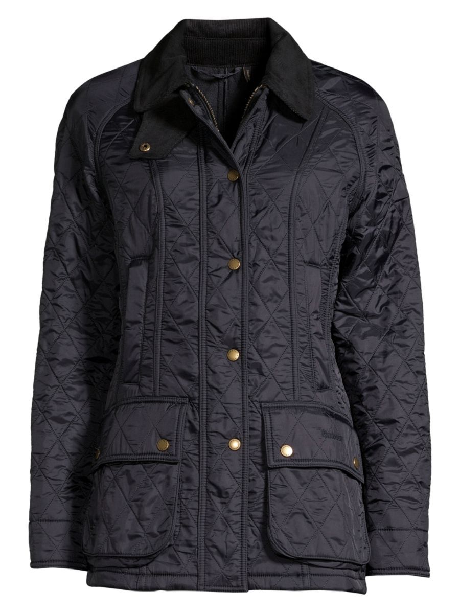 Barbour Beadnell Fleece Lined Quilted Jacket | Saks Fifth Avenue