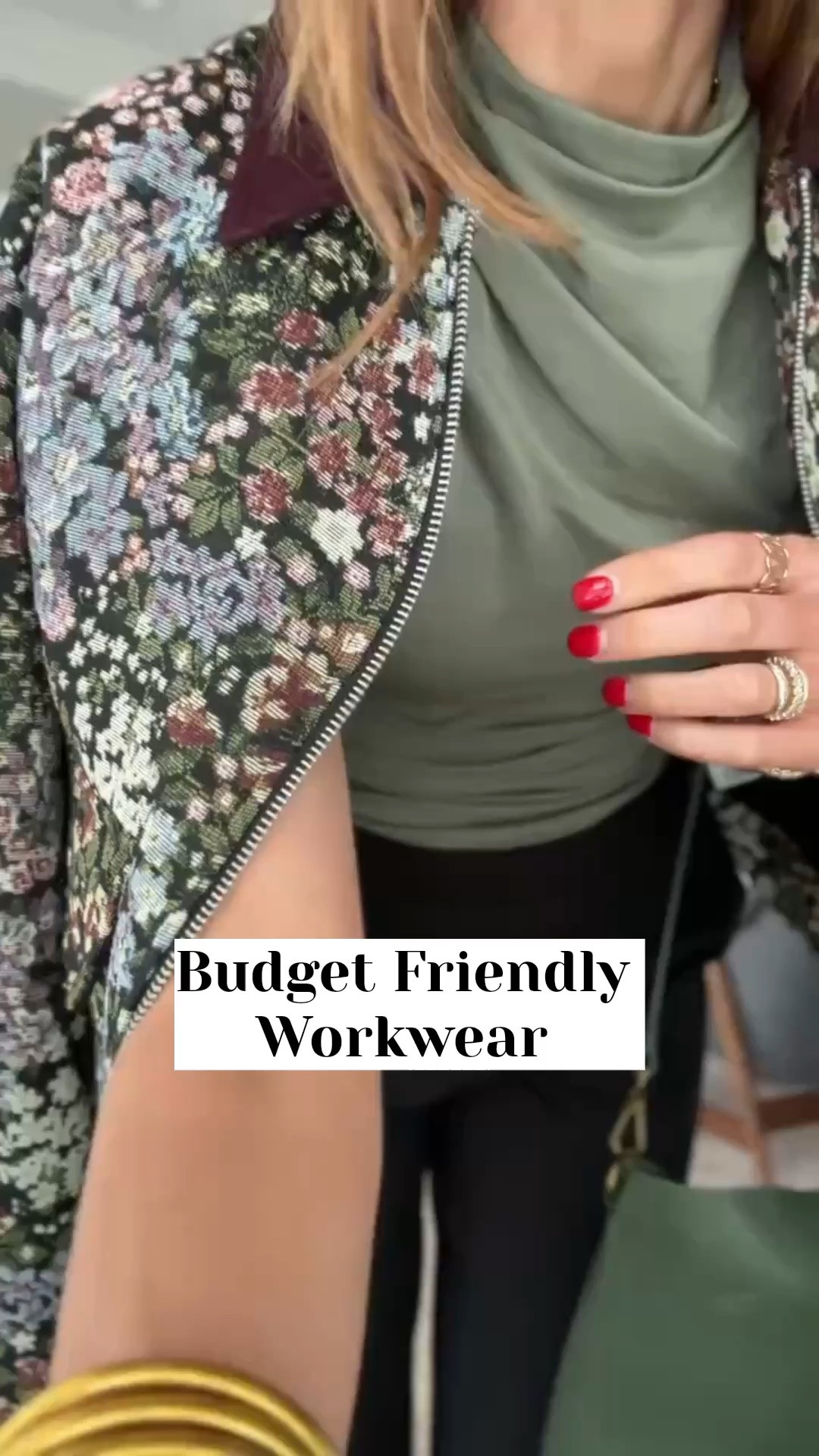 @Walmart $45 statement jacket xs
@Target $30 pants s

#LTKgrwm