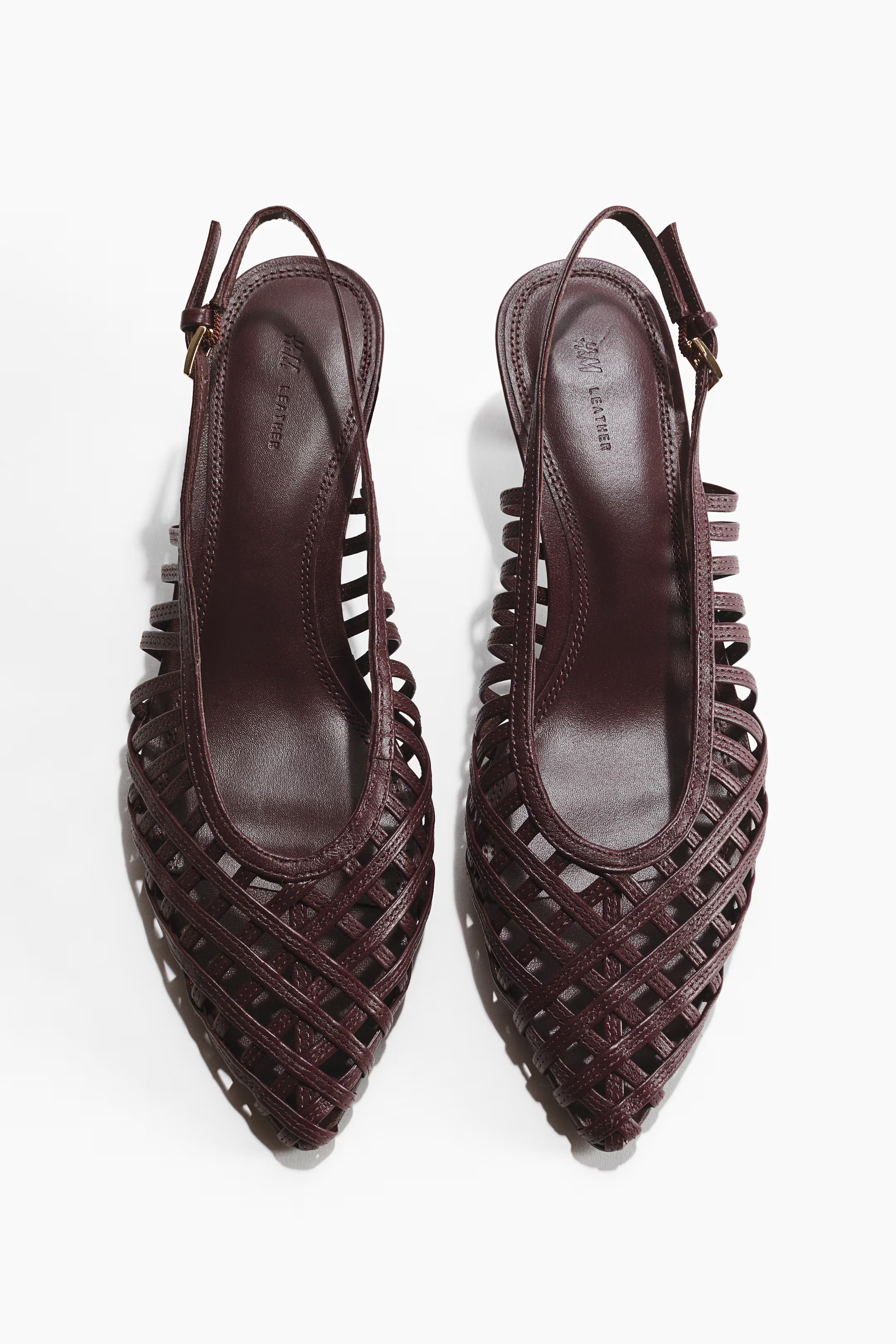 Loving these Kitten-Heeled Leather Slingbacks from @H&M 

 #LTKgrwm #LTKOver40