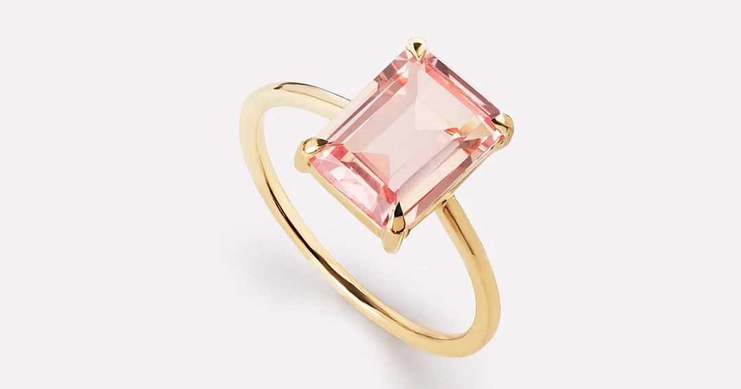 Light Pink Sapphire Spritz Ring | Ana Luisa