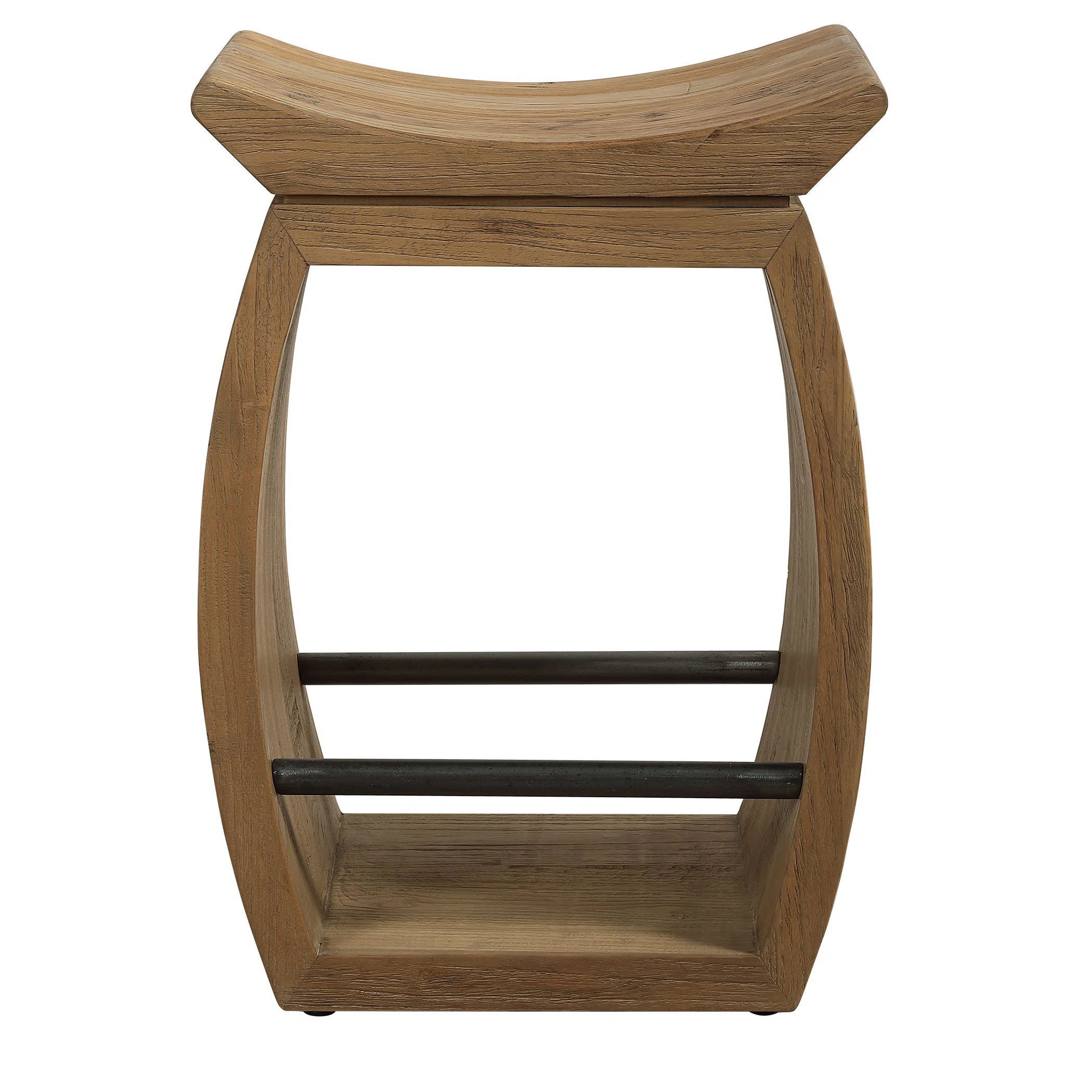 Shisler Solid Wood 25'' Counter Stool | Wayfair North America