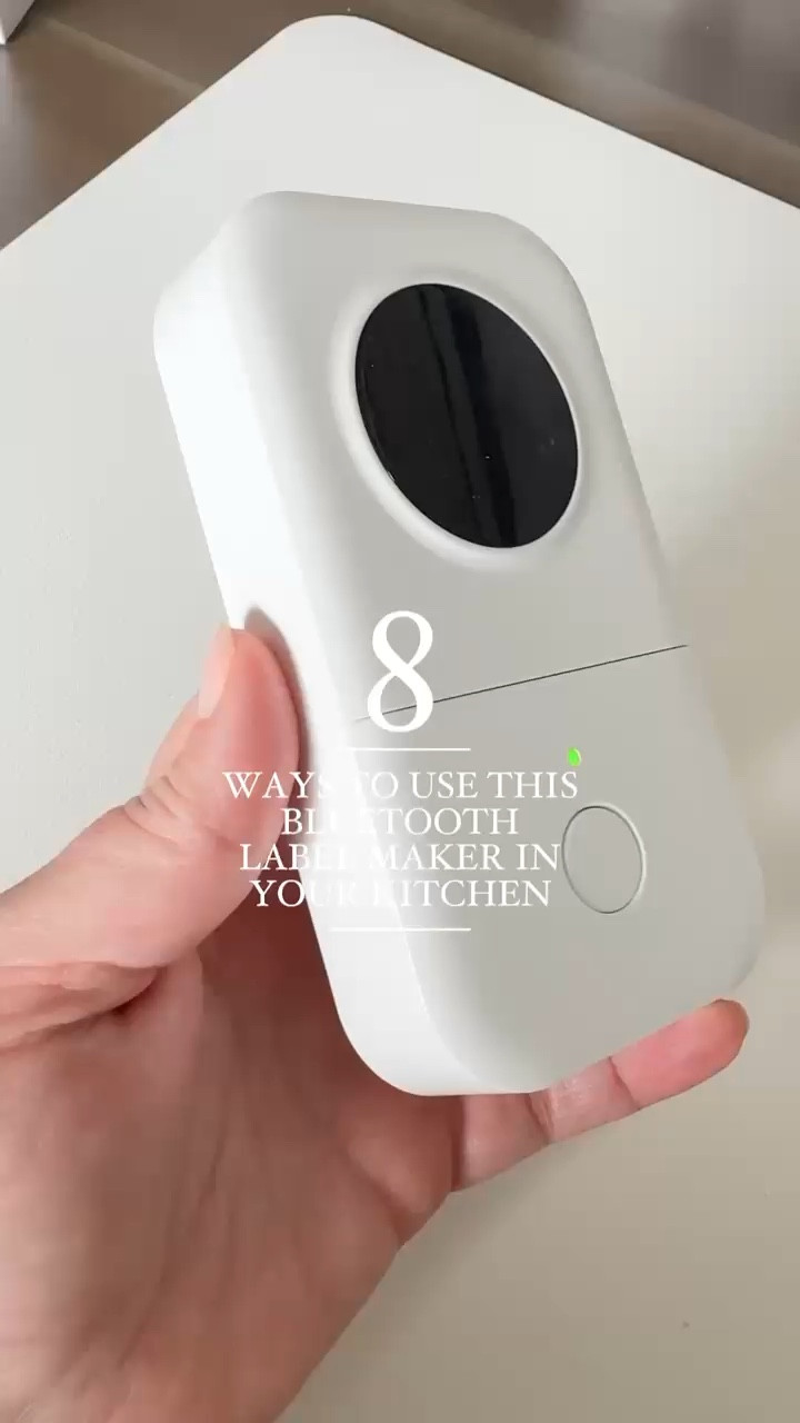 This awesome blue tooth label maker is currently on sale for less than $20! It’s great for back to school, kitchen, pantry and office labeling which I’ve been doing like crazy!) I love having this gadget on hand. kitchen gadget office gadget back to school helper organization tool

#LTKSaleAlert #LTKHome #LTKBacktoSchool