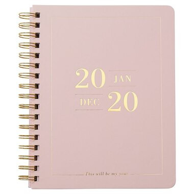 2020 12-Month Planner Blush | Indigo (CA)