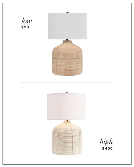 High / Low : large woven table lamp for spring & summer…

#highlow #saveorsplurge #lighting #lamp #tablelamp #wovendecor

#LTKunder100 #LTKFind #LTKhome