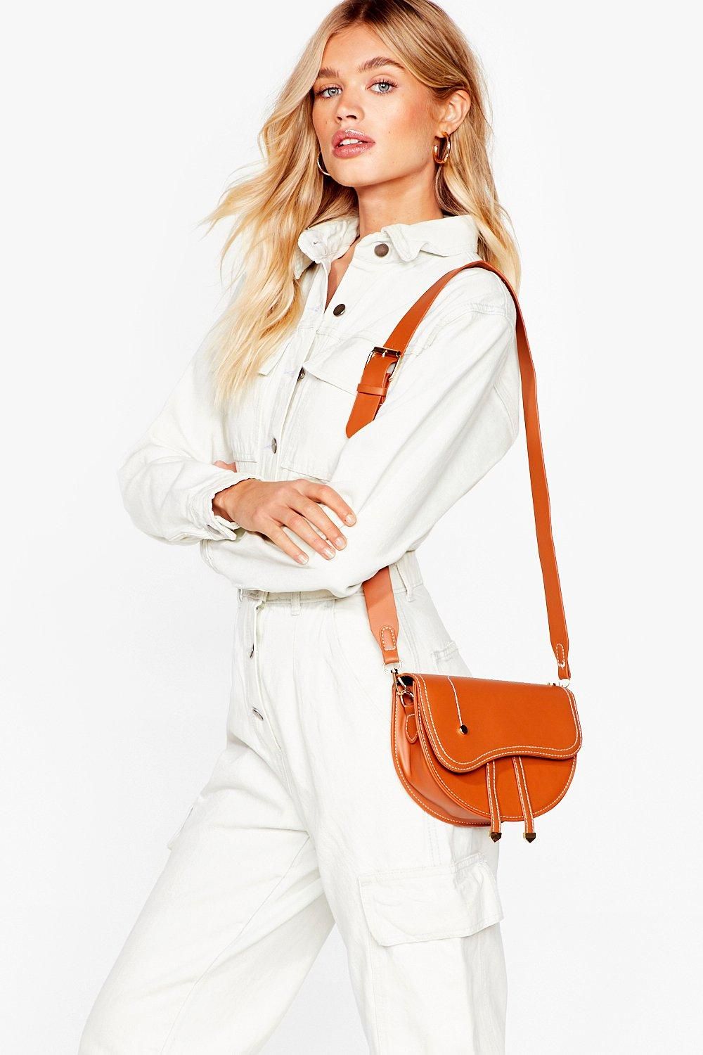 Womens WANT What in the Satchel Faux Leather Bag - Tan | NastyGal (US & CA)
