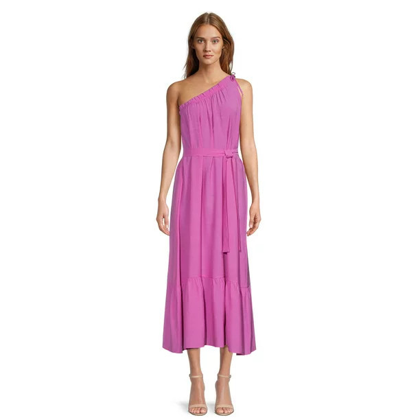 Time and TruTime and Tru Women's One Shoulder Maxi DressUSD$23.98Price when purchased online | Walmart (US)