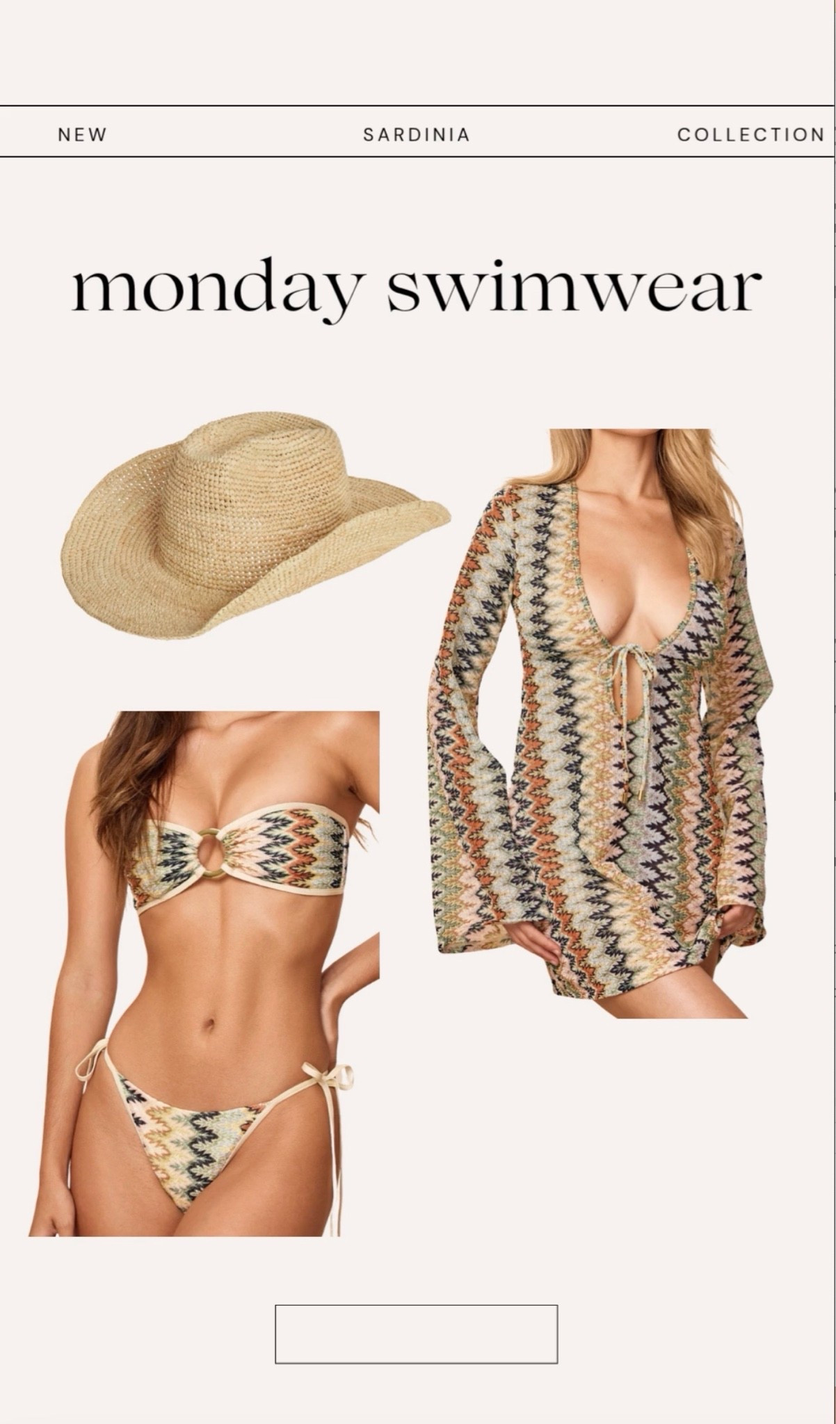 New Monday swimwear print is everythingggg