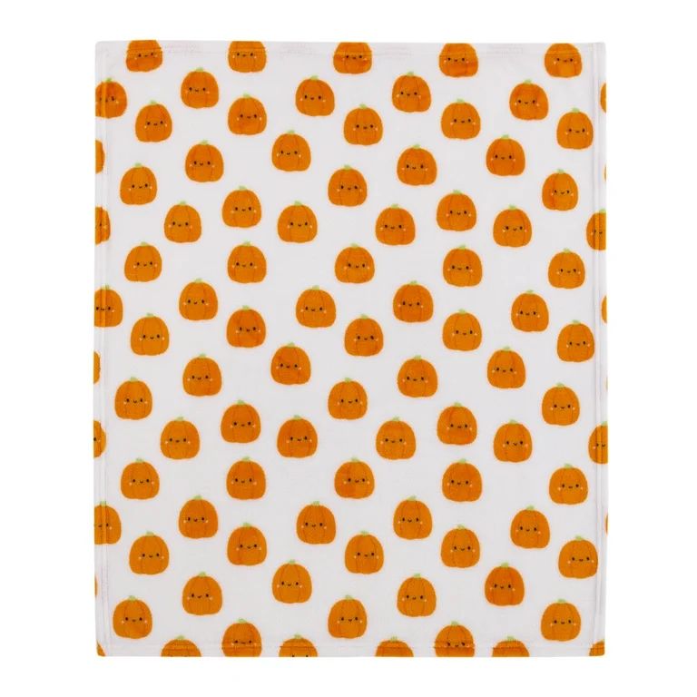 Parents Choice Halloween, Orange, Pumpkin, Blanket | Walmart (US)