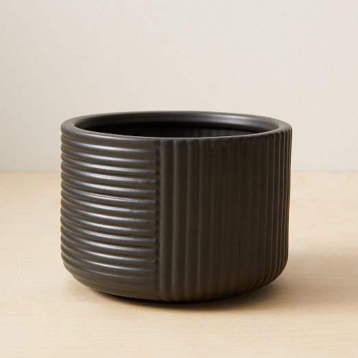 Cecilia Indoor/Outdoor Earthenware Tabletop Planters | West Elm (US)