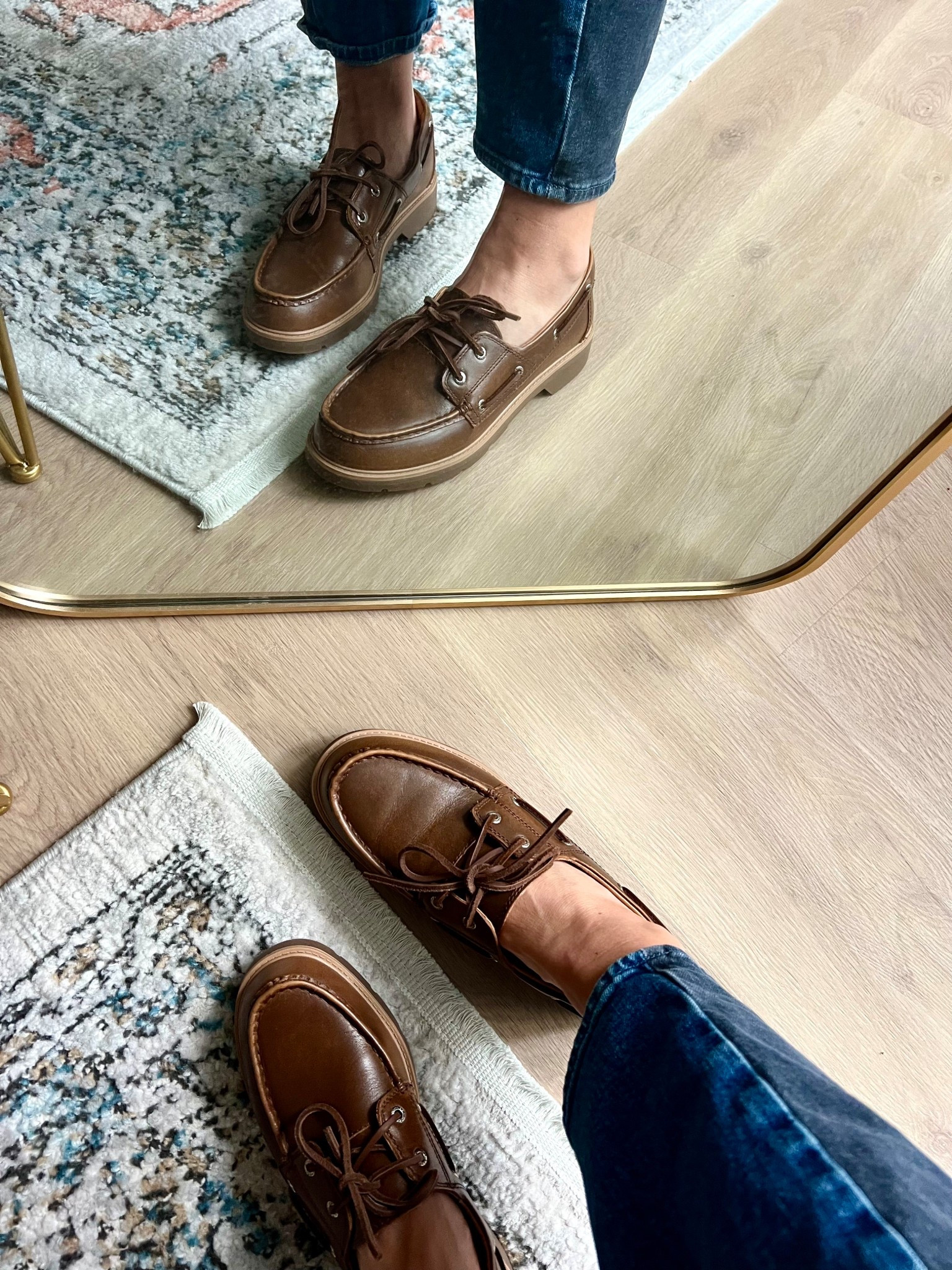In love with the boat shoe trend right now! These ones are a steal and so comfy!! 

#LTKStyleTip #LTKFindsUnder50 #LTKSeasonal