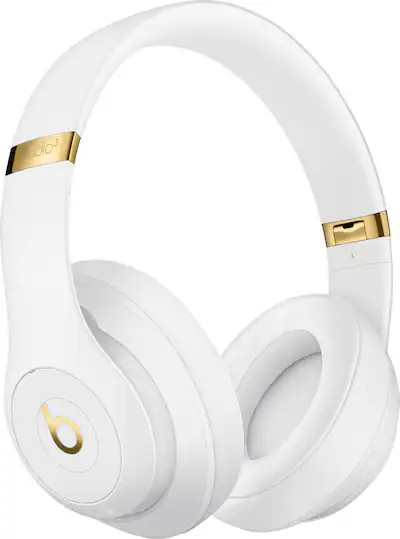 Beats - Studio³ Wireless Noise Cancelling Headphones - White | Best Buy U.S.
