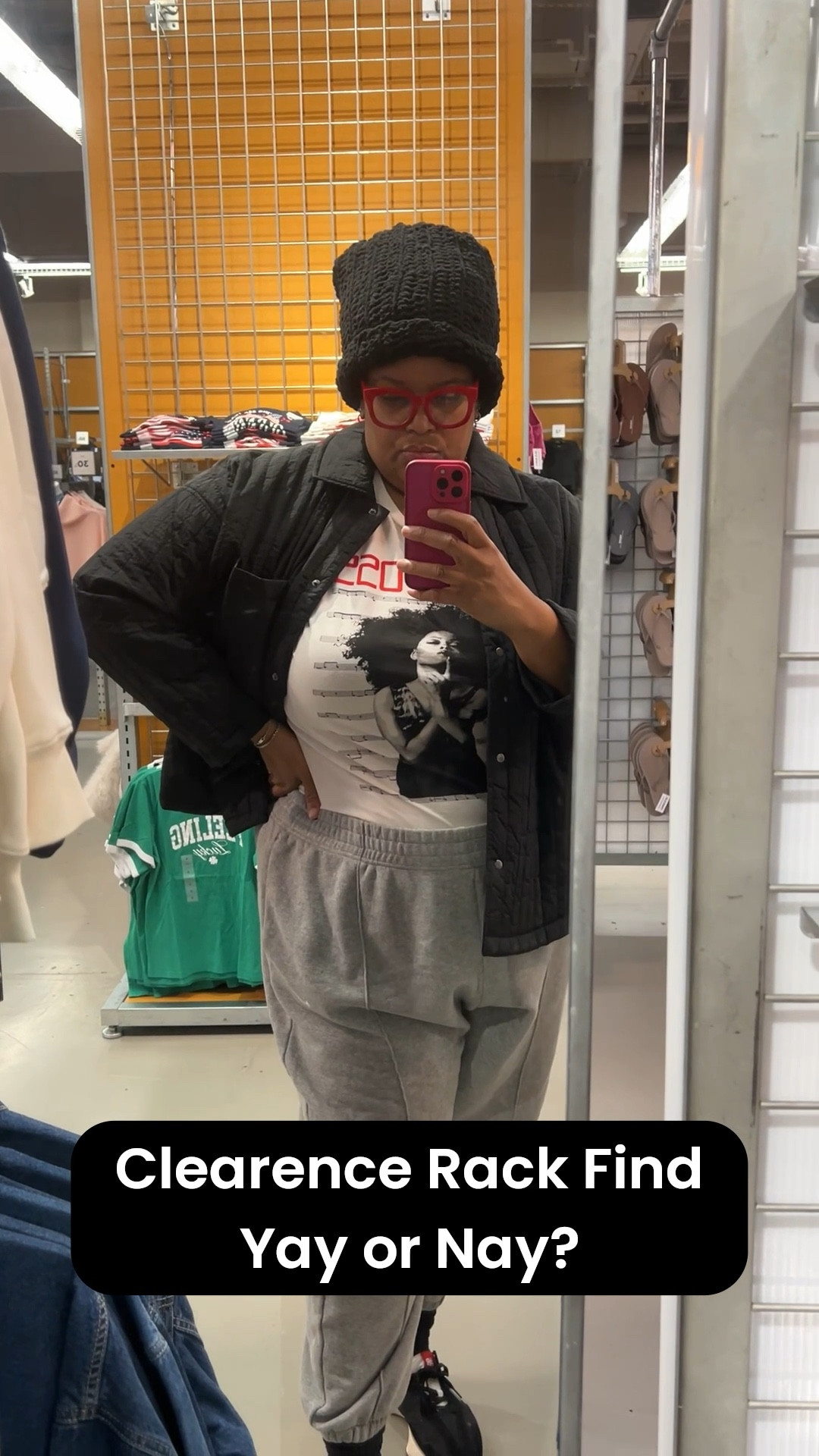 Love a random find on the clearance rack. I’ve been wanting a jacket like this so I think it’s a Yay for me….what do yall think??

#LTKPlusSize #LTKSaleAlert #LTKootd