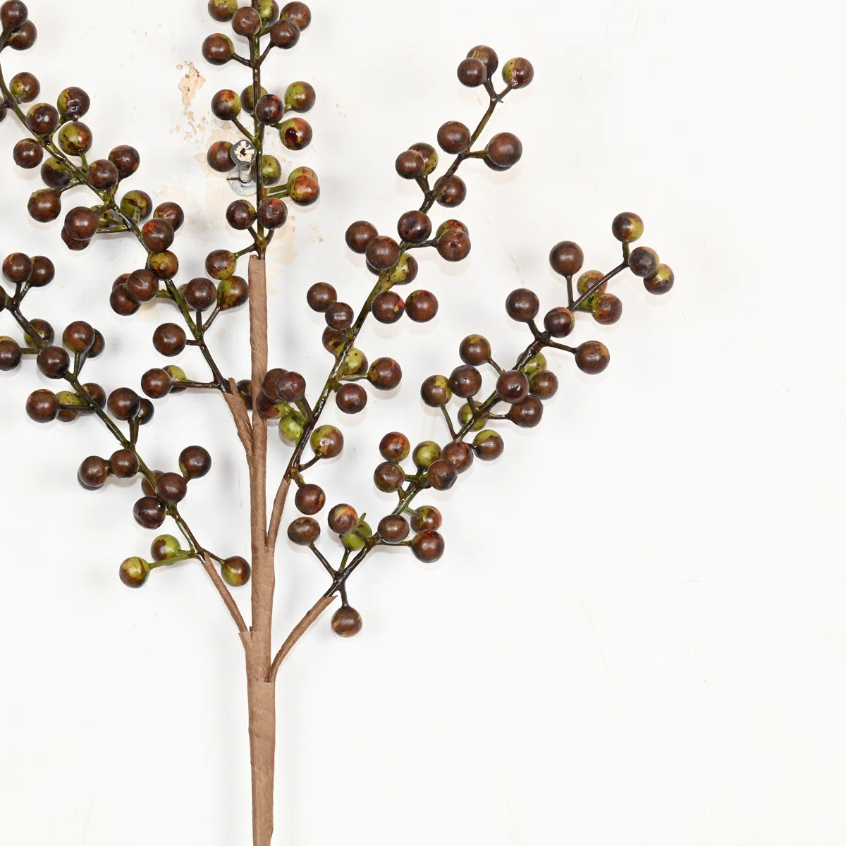 16" Artificial Fall Sprays Berry Branches For Vase Filler, Farmhouse Long Stem Faux Flower For Ho... | Wayfair North America