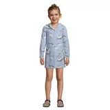 Lands' End Kids Long Sleeve Hooded Front Pocket Terry Cloth Swimsuit Cover-Up - Walmart.com | Walmart (US)