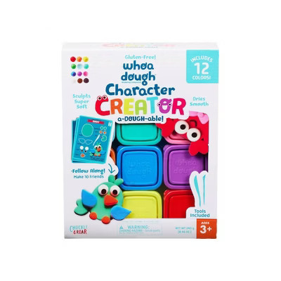 Chuckle & Roar Whoa Dough Character Creator - 12pc | Target