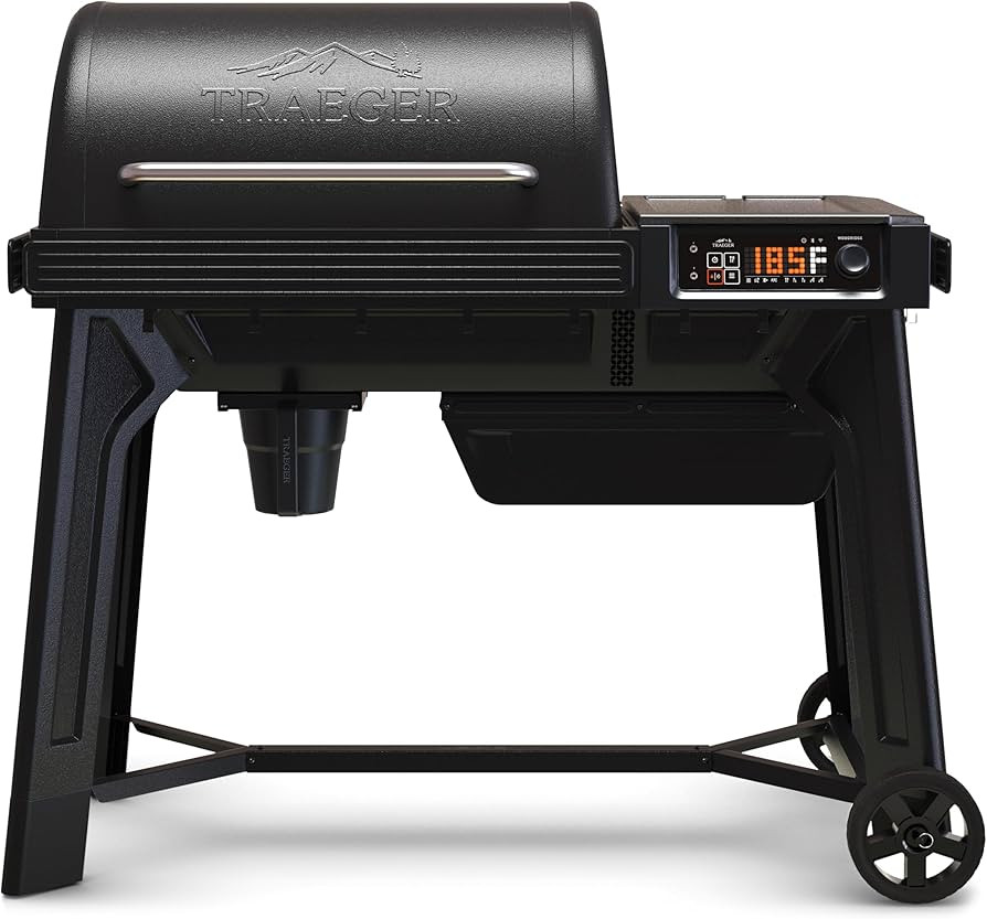Traeger Grills Woodridge Electric Wood Pellet Grill and Smoker, Wi-Fi Temperature Control up to 5... | Amazon (US)