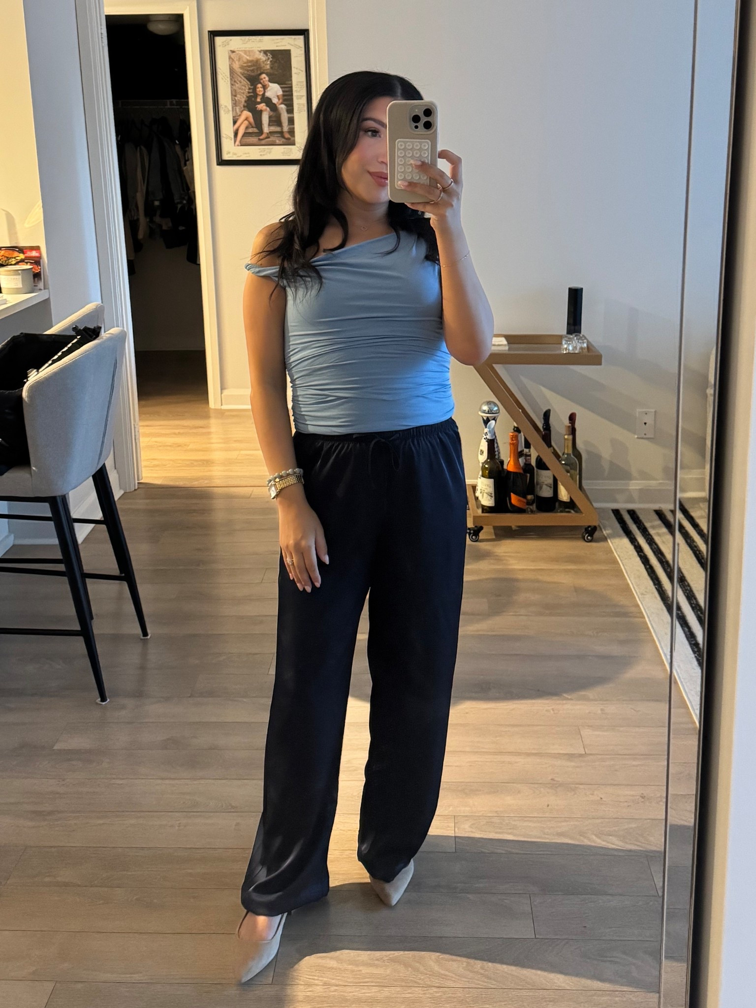 Something blue before I do outfit 
Top, pants, shoes - true to size 

#LTKspring #LTKcanada