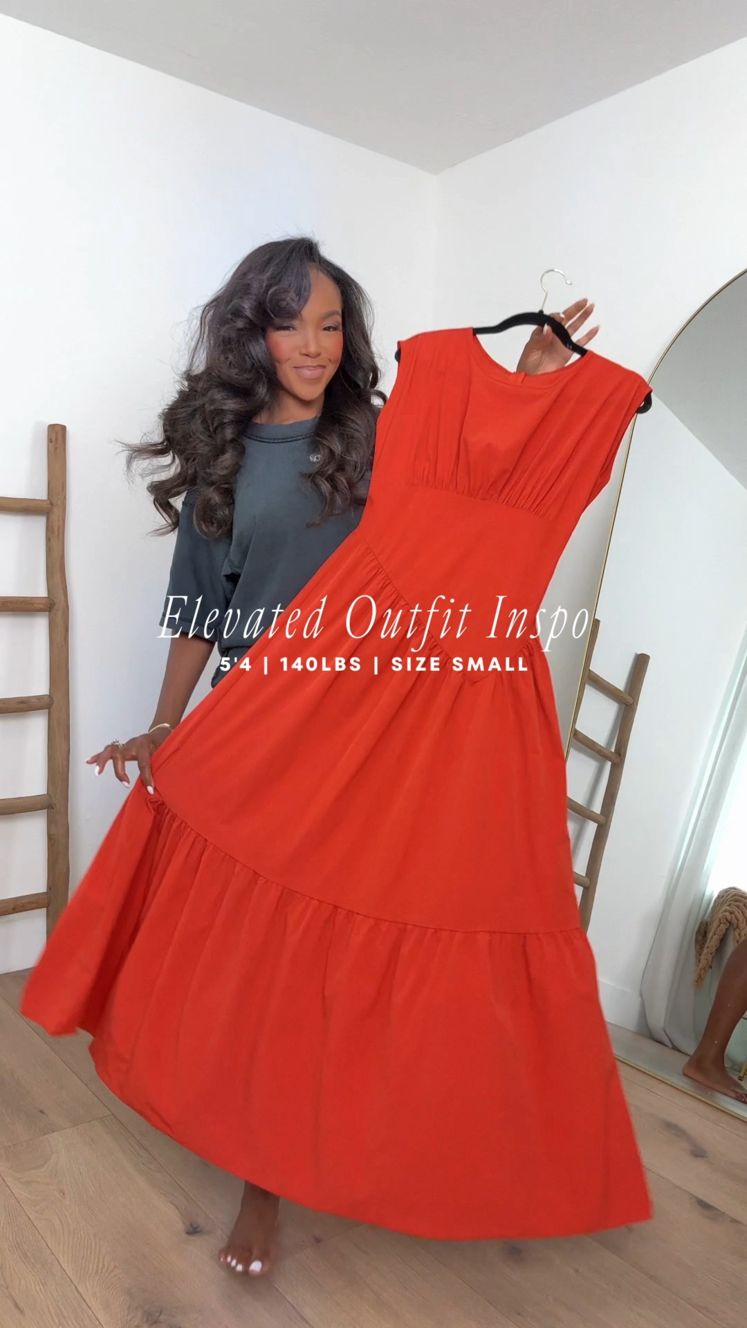 ✨ Elevated Red Maxi Moment — effortless, flowy, and made for statement days. This tiered silhouette moves beautifully and instantly elevates your look while staying comfortable and flattering. A timeless piece you’ll reach for season after season, styled up or down so the cost per wear keeps dropping.

Perfect for weddings, brunch dates, vacation dinners, holiday events, and special occasions.

📏 Sizing:
Size Small  
Height: 5'4"  
Weight: 138 lbs  
Bust: 34D | Waist: 27" | Hips: 40"

Tap to get details and save this post for later.

Flowy red maxi dress, elevated outfit inspiration, affordable occasion dress, fall wedding guest dress, versatile maxi dress styling, long red dress outfit ideas.

Follow me on Instagram and YouTube @kirasfashionfinds

#LTKgrwm #LTKootd