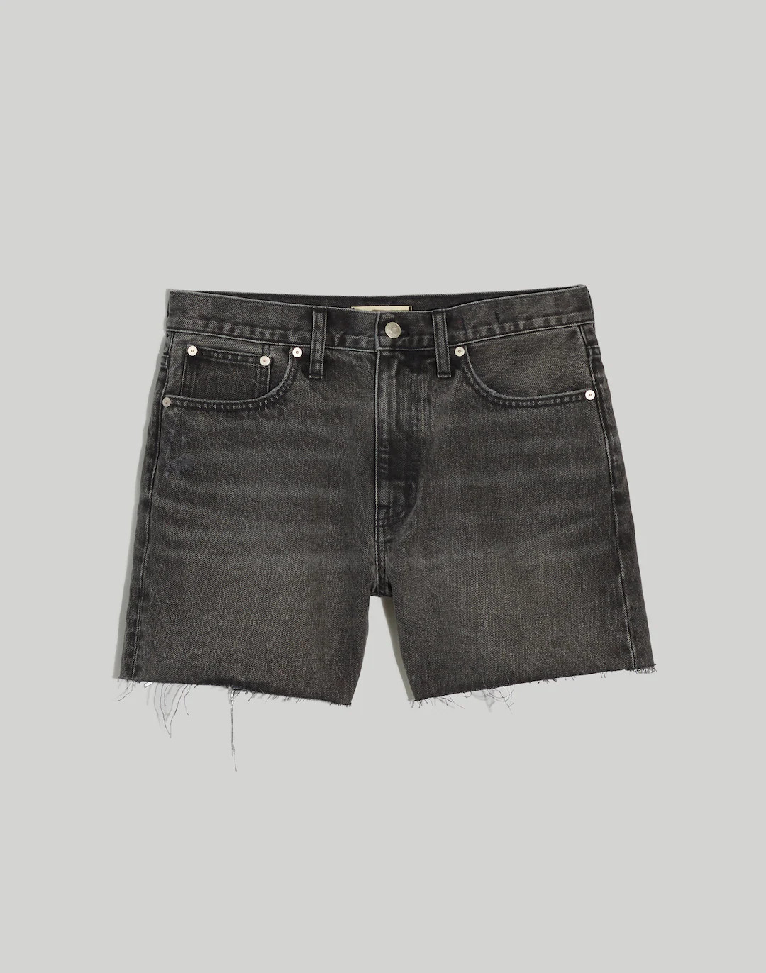 Relaxed Mid-Length Denim Shorts in Bradbrook Wash | Madewell