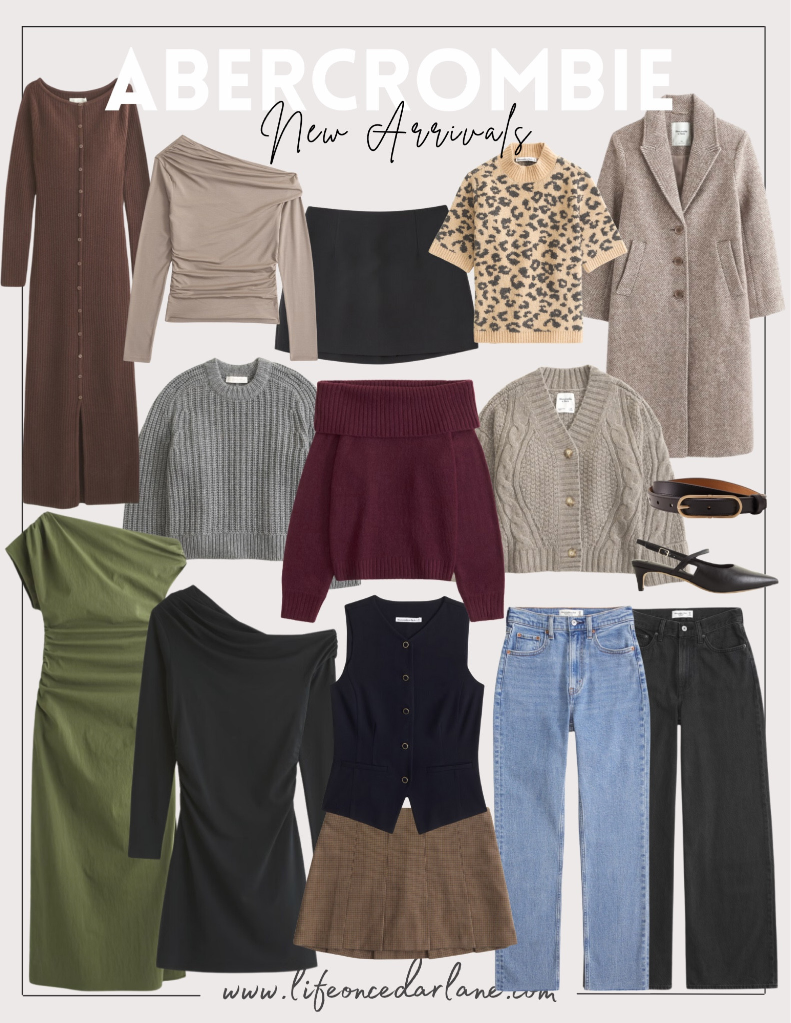Abercrombie- check our fave new pieces trending now! From denim, dresses, tops & more + on sale too!

#datenight #fallfashion #leopard
#falloutfit #jeans

#LTKFindsUnder100 #LTKOver40 #LTKSaleAlert