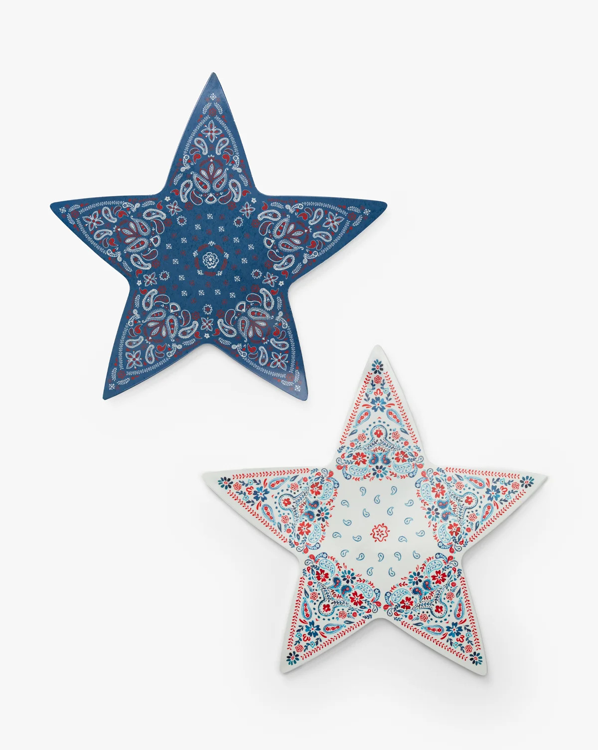 Star Melamine Platters (Set of 2) | McGee & Co. (US)