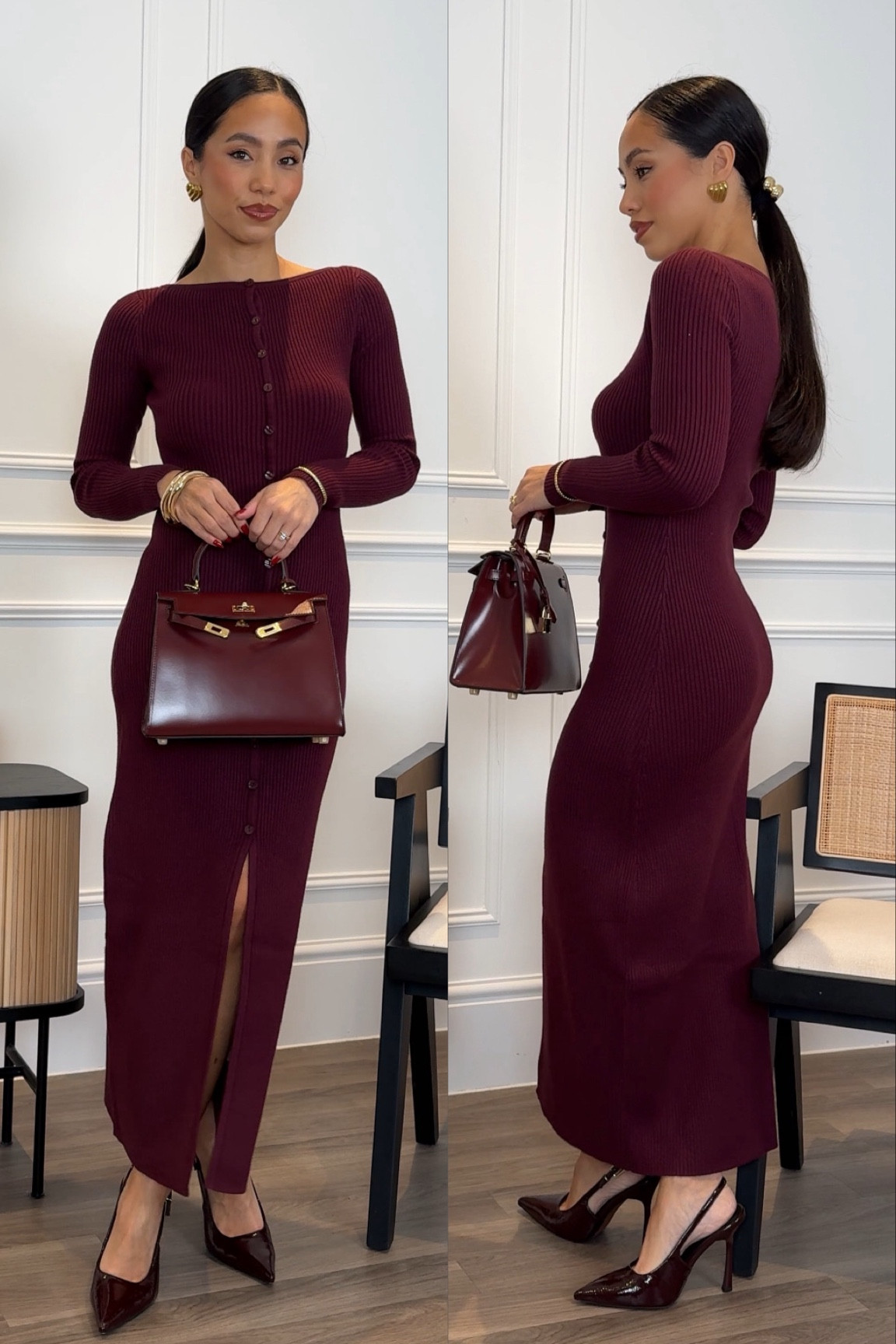 The perfect knit dress for the festive season 🍷 it’s currently 25% off and get an extra 15% off with the code AFXLTK (40% off) ends tonight 

I’m wearing size XS and it comes in black too! 

#LTKwinter #LTKstyletip #LTKpartywear