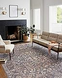 Chris Loves Julia x Loloi Rosemarie ROE-01 Gold / Sand Oriental Area Rug 5' x 7'-10 | Amazon (US)
