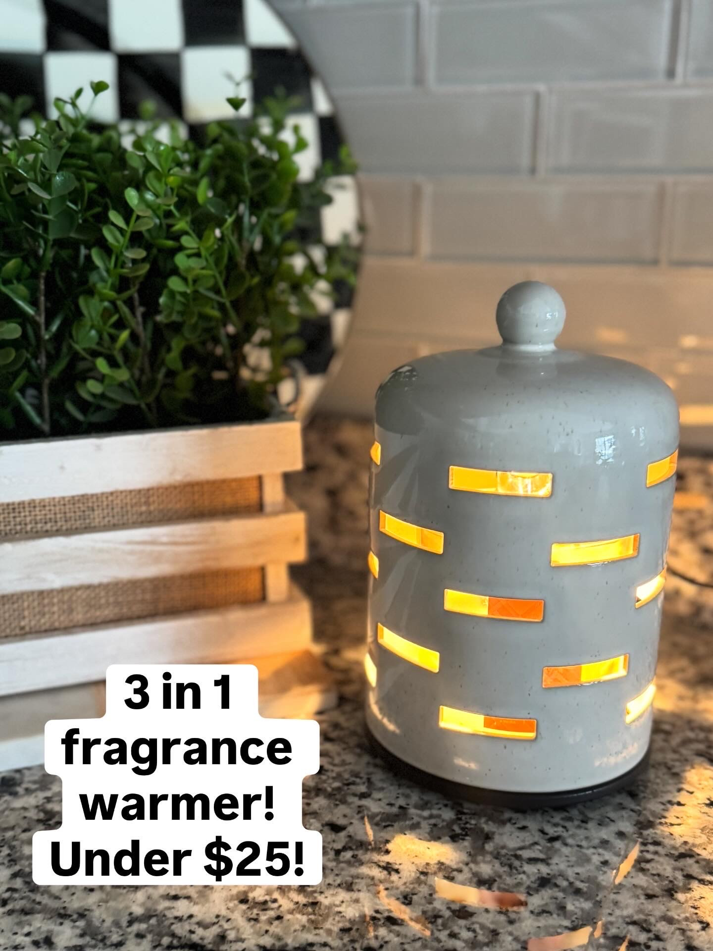 This 3 in 1 fragrance warmer is under $25!! Use it with candles, melts or oils!

#LTKHome