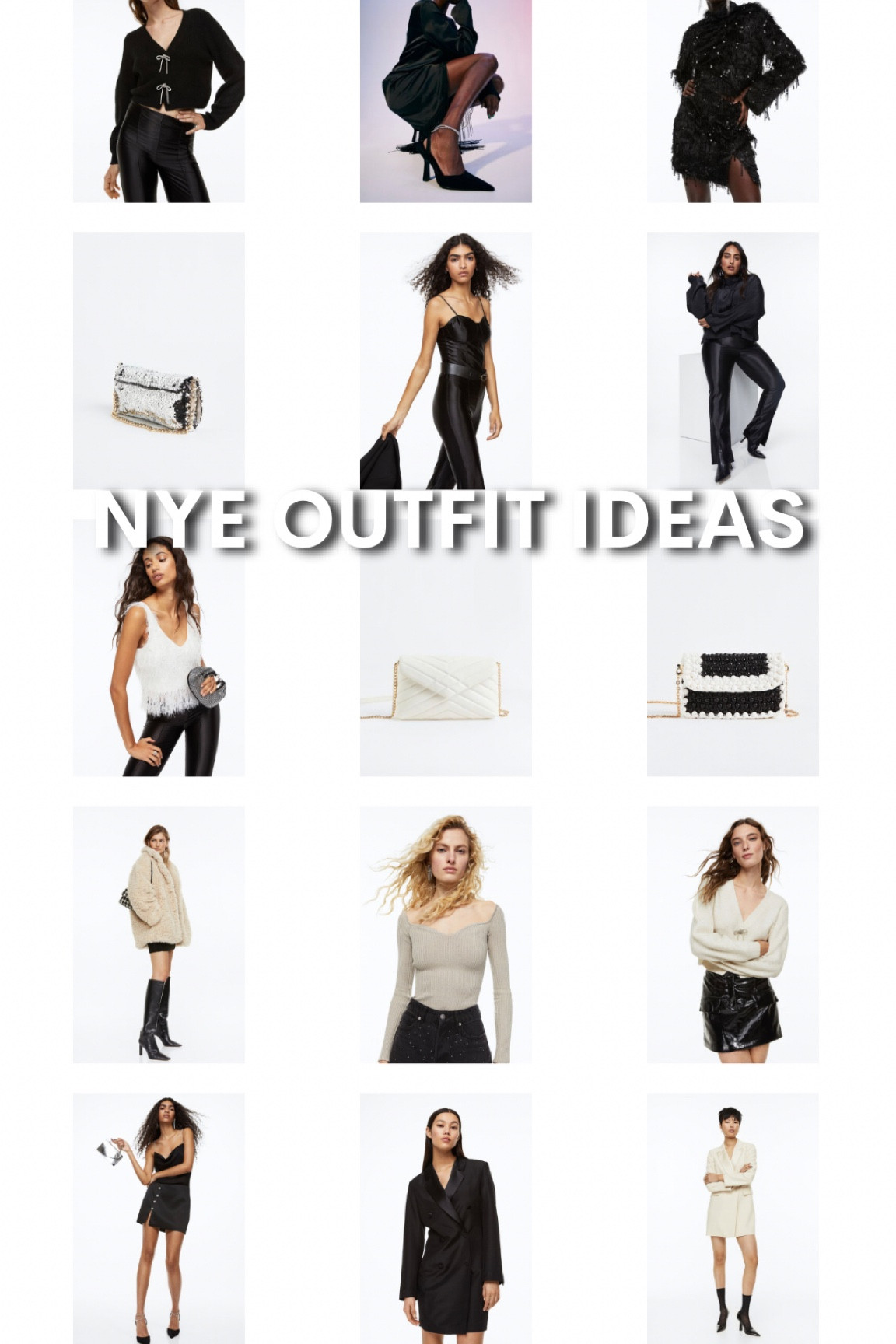 NYE Outfit ideas, winter outfits, cocktail dresses, luxe aesthetic, neutral style, minimalist fashion, winter party outfits, short white dresses, short black party dresses, leather pants, leather leggings, Sherpa coat

#LTKSeasonal #LTKstyletip #LTKHoliday