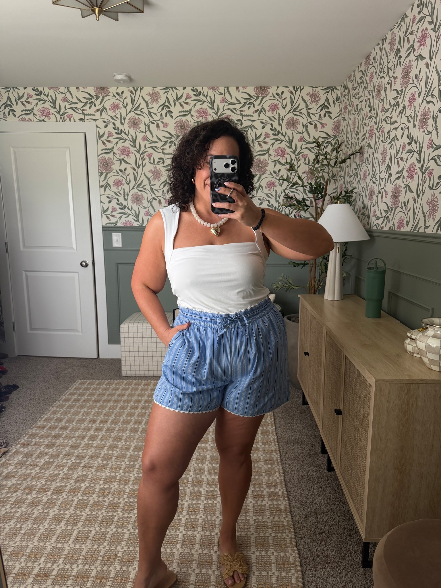 @Target midsize casual ootd wearing shorts in xl and top in large (need a medium) 

#LTKootd #LTKOver40 #LTKMidsize